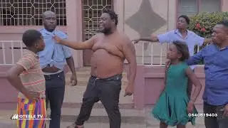 DR.LIKEE,OTEELE ,KYEKYEKU ,SHIFO, OPOKU BILSON AND VOICE OF OTEELE SON SURPRISE AKABENEZER ON SET