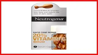Great product -  Neutrogena Rapid Tone Repair 20% Vitamin C Face Serum Capsules, Daily Facial Serum