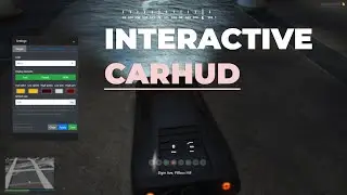 ESX & QB | Interactive CarHUD | frozen-scripts.com