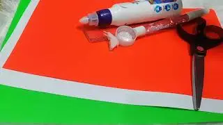 🇮🇳 National Flag Colour Paper Craft | School Project Idea