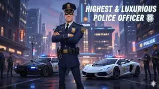 Luxurious Police Officer | Rope frog ninja