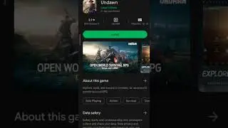 😱 game made by garena and tencent partnership 😱 undawn game download now&nbsp;#shorts&nbsp;#undawn