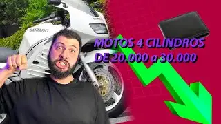 As MELHORES Motos 4 Cilindros de 20 a 30 Mil Reais! Surpreenda-se com Essas M&aacute;quinas!