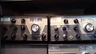 Drake C-Line HF Amateur Receiver and Transmitter (1973)