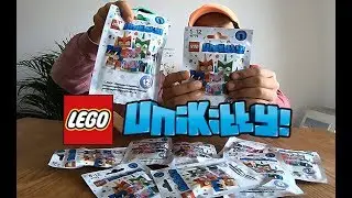 10 Lego Unikitty blind bags unboxing! 레고무비2 유니키티 피규어 언박싱!
