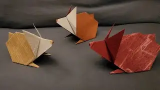 How to make a Hamster - Origami Tutorial!