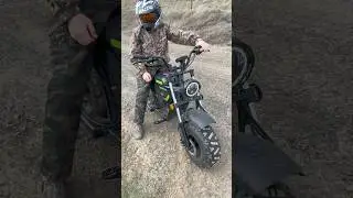 Электрический ⚡️Мини-велосипед #байк #dirtbike #автомобиль