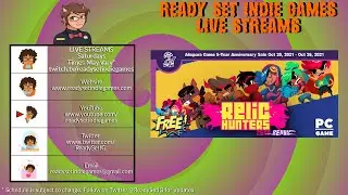 Ready Set Indie Games Live Streams: Relic Hunters Zero Remix (PC)