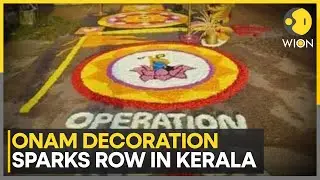 Kerala: Controversy Erupts Over Floral Decoration at Temple | WION