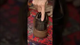 soft leather soft sole made a pair soft leather shoes