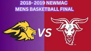 2018-2019 NEWMAC Men's Basketball Championship: WPI Engineers vs Emerson Lions