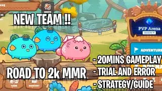 UPGRADED TEAM! PANG 2k MMR ?? AAB (AQUA AQUA BIRD) ARENA GAMEPLAY/STRATEGY - AXIE INFINITY