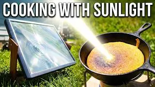 Cook with the Sun - Fresnel Lens