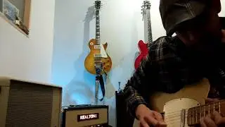 Danocaster Telecaster with Ron Ellis pickups & Realtone amp