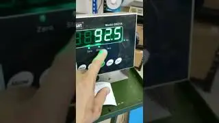 DYNAWEIGHT Floor Scale + Bixolon Printer Part 2