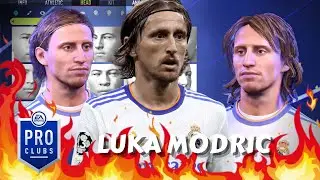 FIFA 22 Luka Modric Pro Clubs Creation