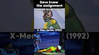 Rogue X-Men 1992 vs Marvel Rivals 2025 #shorts #marvelrivals