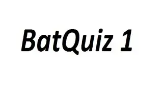 BatQuiz 1