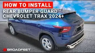 Install Chevrolet Trax 2024-2025 Rear Bumper Guard