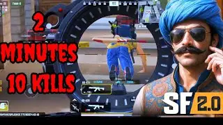 Fastest 10 Kills Challenge!💥 SF2 Pro Skills | Zozo Gaming X