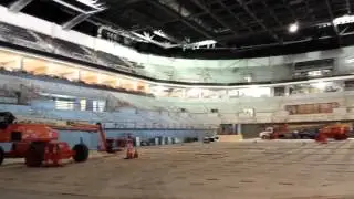 Construction of the Denny Sanford Premier Center (February)