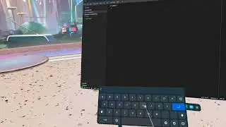 RDVR (Remote Desktop Virtual Reality) RDP Client for Meta Quest. On-screen keyboard.