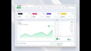 Intuitive Invest Software Dashboard for Smart Portfolio Management and Financial Analysis