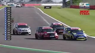2020 BRSCC Fiesta Junior Championship racing with MRF Tyres -  Silverstone Rnd 4 (Full Race)