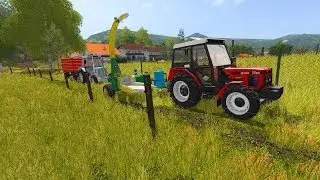 Silage harvest | Under the Hill 17 | Farming Simulator 2017 | Episode 7