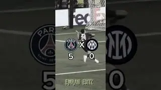 Psg domination over inter Milan 🔥#football #shorts #championsleague #uclfinal2025 #psg #intermilan