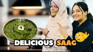 Ammi Ka Winter Special Saag🌿 | Full Desi Vibes🙃