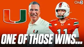 Miami Hurricanes Win Over Notre Dame SAYS THIS About Mario Cristobal...