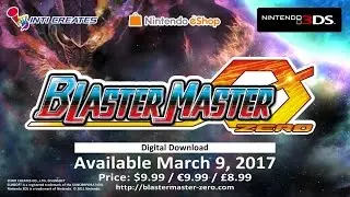 Blaster Master Zero - Official Trailer (Nintendo 3DS)