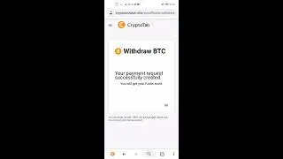 CryptoTab Browser proof of payment