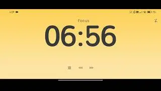 10-Minutes porodoro focus study timer/no sound/focus timer/Meditation/relaxation