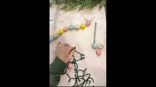 Easter Egg Lights | Easter Classroom Decor | Classroom DIY | Dollar Tree DIY  | Easy Spring Decor
