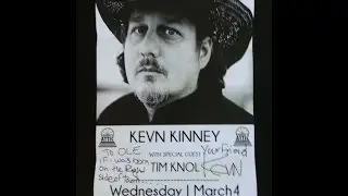 'Right Side Of Town / Straight To Hell' - Kevn Kinney @ Eddie's Attic, Decatur, GA