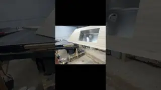 How To || Undermount Sink into Custom Countertops #diy #woodworking #shorts