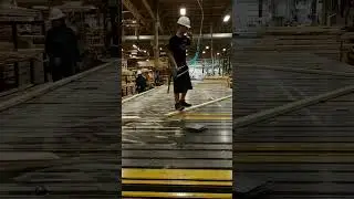 Building Roof Trusses. A different view