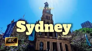 Australia, SYDNEY City Walk 2025 || Town Hall to Darling Harbour area