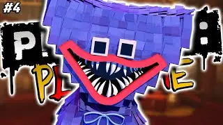 FIRST TIME AS HUGGY WUGGY, BUT HE'S IN A MINECRAFT STYLE!! | Project: PLAYTIME [#4]