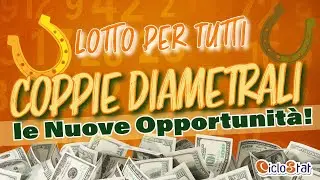 Ambo 63-67 vincente! Le COPPIE DIAMETRALI aprono nuovi scenari!