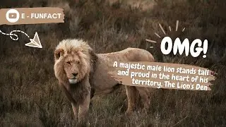 The Lion's Den : Inside the Dominance and Protection of Male Lions in the Wild #animals #facts