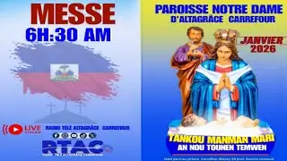 JEUDI 22 JANVIER 2026 | 2ᵉ Semaine du Temps Ordinaire de l'année-A |Messe 6h:30 Am