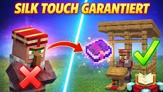 💎 UNGLAUBLICH! So holst du dir SILK TOUCH/Behutsamkeit in Minecraft - Diamanten enth&uuml;llt! 💎