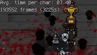 [8th Place PB] The Binding Of Isaac: Repentance Racing+ Season 3 Speedrun in 53:45