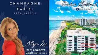 Champagne & Parisi Featured Listing - Parker Highland Beachfront Condo (Highland Beach FL)
