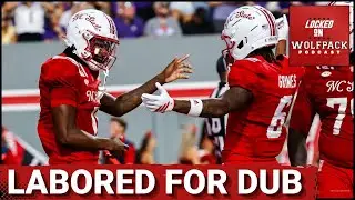 NC State Football Labors for Week 1 Win over ECU Pirates -  What Did We Learn? | NC State Podcast