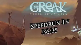Greak: Memories of Azur Speedrun (Any%) in 36:25 (Obsolete)