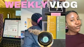 COLLEGE WEEK IN MY LIFE:Medicube skincare package ,Commuter student,Community college,Nigerian girl